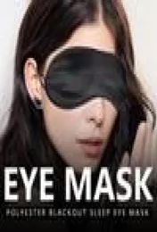 Sleep Eye Mask Shade Tupplur Täck Bläddmasker för Sleeping Travel Soft Pol7982022