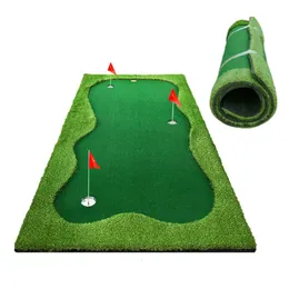 Golf Clubs Designer Prazionatore di putter per interni Pratica verde artificiale Mat Golf