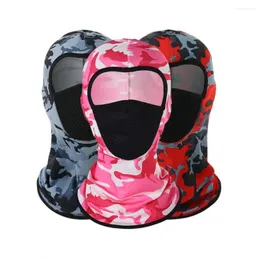 ركوب الدراجات أغطية الصيد Sunshade Headscarf Camo Balaclava Full Face Mask CS Drearger Targer