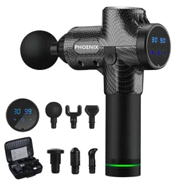 Phoenix A2 Pro Athlete Massage Gun Высокочастотный массаж мускул -мускул расслабляет электрический массажер с портативной сумкой 240509