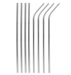 50pcs 85 Zoll 215 mm 304 Edelstahl Metalltrinkstroh Straße wiederverwendbare Bar Accessoires Party Öko -freundlicher Bar Drinkin9669105