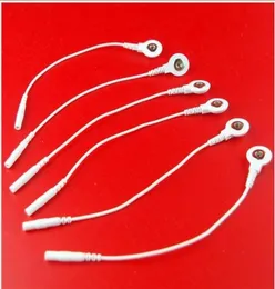 Hållbara medicinska TENS -enhetselektrod Lead Wirescables för EMS Machinetens Lead Wire Adapters 2mm PIN till 35mm SNAP -anslutning263p1976269