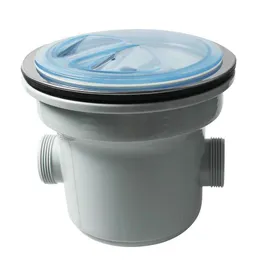Draines talea 180/185 mm koreanischer Korb -Korbsieb Abfall mit doppelter Überlauf Küchenspüle Becken großer Flansch Drain -Disposer XP373C0 DHU70
