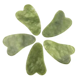 2024 Guasha Natural Stone Jade Masaż gua sha masażer narzędzi masaż jadeitowy zestaw rolkowy wizage rouleau de masaż rouleau visagenatural