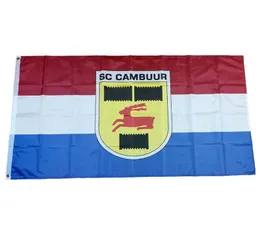Flagge der Niederlande Fußballverein SC Cambuur Leeuwarden 35ft 90 cm150 cm Polyester Flaggen Banner -Dekoration Flieger Home Garden 1828402