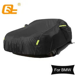 Car Covers Universal Car Covers Full Auot Cover Sun UV Snow Dust Resistant Protection Cover For BMW 3 series 5 series M3 M4 X3 X5 X1 T240509