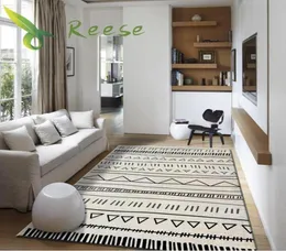 Geometric Modern Art Living Room Carpets Home Nordic Bedroom Bedside Blanket Area Rug Large Soft Study Teppich Rugs Floor1451038