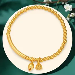 9999 Gold Gold Giallo 24k Giallo Tiancheng Bracciale Womens Elegant Fashion Jewelry 240515