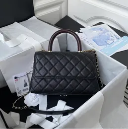 10A Luxur Designer Bag axelväska Brand Crossbody Bag Women's Flip Bag Chain Bag Högkvalitativ flickor Röd och svart handväska Fashion Chain Bag Wallet Bag
