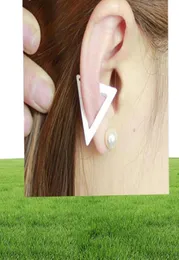 1pc New Punk Metal Lage Ear Clip Cuff Wrap Earring No Piercing-Clip 중공 삼각형 여성 남성 파티 보석 저렴한 도매 6908815