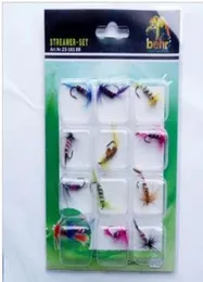 Fly Fishing Lure Fishing Fly Flies Haken 12pcspack0123459131215