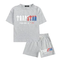 Kids Luxury T-shirts Designers trap star Boys Girls Clothes Sets Baby Summer Short Sleeve Shorts Two Piece Set Children Outdoor Tracksuit Kid Toddler CSD2405189