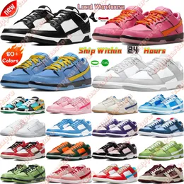 Designer low Casual shoes for Mens flat sneakers lows white black panda Local Warehouses pink pig Instant Green Glow Active in USA dhgate womens trainers GAI size 36-45