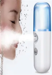 30 ml Mini -Nano -Gesichtssprühgerät USB -Zerstäuber Gesichtsdampfer Luftfeuchter Feuchtigkeitsfeuchtigkeits -Falten Frauen Schönheit Hautpflegewerkzeuge195K1920351