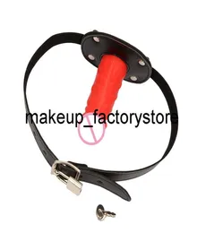 Massage SM Bondage Oral Fixation Small Sex Toys For Couples Fetish 3 Colors With Locking Buckles Penis Gag Slave Dildo Mouth8999099