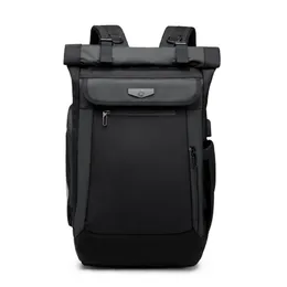 Ozuko neuer Männer Rucksack USB -Ladung Laptop Rucksäcke Multifunktion für Teenager Fashion Schoolbag wasserdichte männliche Reise 206e