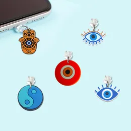 Other Cell Phone Accessories Devils Eye Cartoon Shaped Dust Plug New Type-C Usb Charging Port Anti Cute Charm Type C Kawaii Anti-Dus Otzhh