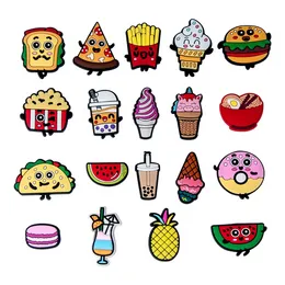 Charms Cute Food Coffee Pizza Drink Shoe Accessories For Clog Wristband Bracelet Decorationfestive And Party Gifts Drop Delivery Otpsw