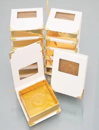 10pcspack całe rzęsy pudełka rzęsowe pudełka rzęsowe dostosowane faux koleje 25 mm rzęs luzowy kwadratowy pakiet z tacą 7332326