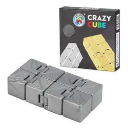 Волшебные кубики Shengshou Antistress Infinity Magic Cube Office Flip Flip Cubic Cuzle Stress Stresser Autism Relake Relief Toy for Kids Sengso Cube Y240518