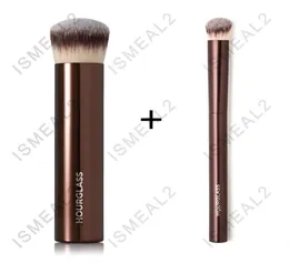 Hourglass Makeup Beushes 2pcs Conjunto de corretivo desaparecer a ferramenta de beleza de fundação de acabamento sem costura 2208122283196