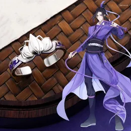 Вечеринка снабжает Mo Dao Zu Shi Jiang Cheng Cosplay Accessories Wei wu vu xian flute flute chen qing ling кольцо кольцо ожерелье для фанатов подарок