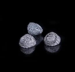100st Metal Mesh Ball for Smoking Pipe CombustionsSupporting rostfritt stål Filter Net Sikt Sikt Rund Dome Tobak AC1070878