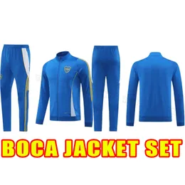 Cavani 2024 2025 Boca Juniors Jacke Set Barco Advincula Camisa de Futebol 24 25 Fußballhemd Tevez Carlitos Marcos Rojo Vazquez Benedetto Trainingshemden