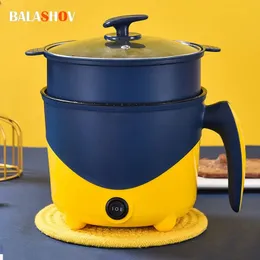 Household Electric Cooking Machine 12 People Pot SingleDouble Layer Mini Nonstick Pan Multifunction Rice Cooker 240517