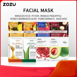 Plant Fruit Essence Facial Mask Brighten Nourishing Tender Moisturizing Skin Oil Control Blackhead Remover Wrapped Mask Face Mask Cosmetic Face Skin Care