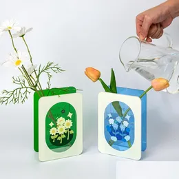 Dekorative Objekte Figuren klare Buch Vase cool moderne archformartistische und cturalgeschmack