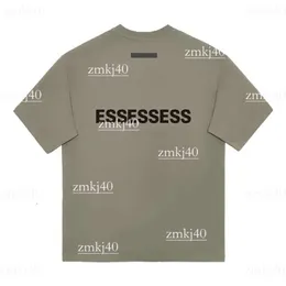 EssentialSclothing 디자이너 T 셔츠 스웨트 셔츠 EssentialSshirt 남성 여성 풀 오버 고품질 대형 점퍼 반바지 ONEck 3D Letters Top Quality 479