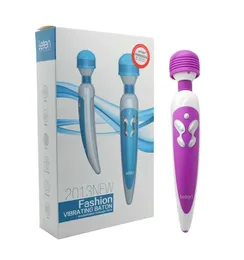 Leten usb wiederaufladbare Multispeed AV -Massagebähne Stark Stille wasserdichte Vibrator Sexspielzeug Körpermassagebereich Sexprodukte Y16661951