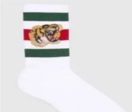 Tiger Embroideried Socks Mens Womens Underwear Skateboard Streetwear Stockings Socks Striped Design Lovers Cotton Blend Athletic S3010028