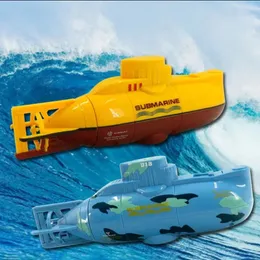 RC Submarine Remote 6 Control Boat Водонепроницаемая игрушка для дайвинга 3311 мини -дистанционное управление лодкой электрическая модель детской игрушки подарки 240517