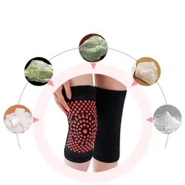 2024 2PCS Automulagem turmalina Apoio às joelheiras Knee Brace Warm para Artrite Alívio da dor nas articulações e recuperação de lesões para alívio da dor da artrite