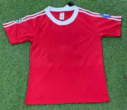 Ретро футбольные трикотажные изделия топ -майлот -футбольная рубашка T Paris Cair