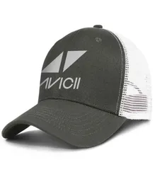 Super DJ Avicii Logo Armegreen för män och kvinnor Trucker Cap Baseball Styles Designer Design Your Own Hats3401360