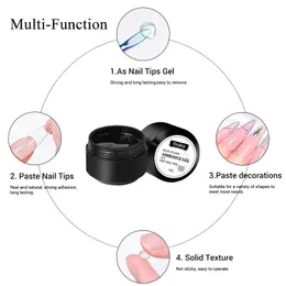 2024 10g 솔리드 팁 젤 false false fake nail soak off base 젤 접착제 포즈 캡슐 팁 adehesive nail patch gel은 손톱을 다치게하지 않습니다 2. 몸을 담그기 위해