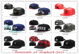 Cappelli Snapback Cap Snap Back Baseball Basketball Caps Cappello dimensioni regolabili Drop Shipping Scegli cappelli dal nostro album C62707869