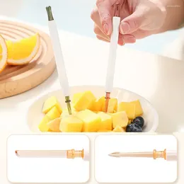 Forks 4pcs 2 em 1 Fruit Fork