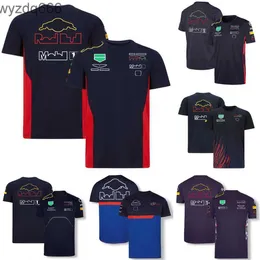 T-shirt F1 Nuova stagione Formula 1 Team Uniform T-shirts Short Shorte Dolli Tops Summer Mens Motorcycle Racing T-shirts Jersey Ahzk