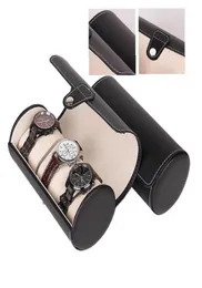 Watch Boxes Cases Creative Luxury Box Display Gift Case 3 Slots Wristwatch Necklace Bracelet Jewelry PU Leather Storage Travel P8202838