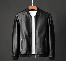 Men039s Jackets кожаная куртка бомбардировщик мотоцикл Men Biker PU Baseball Plus Size 8xl 2021 Fashion Casal Jaqueta Masculino233h6573958