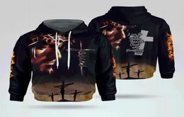 MEN039S Hoodies Sweatshirts Jesus Fire Hoodie 3D Printed Fode Men Sweatshirt Unisex Zip Pullover Casual Jacke Tracksuit1229634