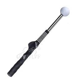 Golf Swing Trainer Stretchable Training Device with SoundEmitting Rod aids in Practice Ergonomic Grip 240515
