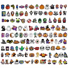 87Colors Halloween Gothic Tarot Anime Charms Wholesale Childhood Memories Game Rolig present Cartoon Charms Shoe Accessories PVC Decoration Buckle Soft Rubber Clog