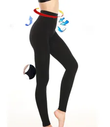 Ningmi kvinnor bantar benhög midja mage midja trariner modellering kropp skaka thight smala ben kontroll trosor byxor svart3461606