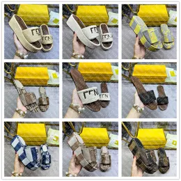 Женские тапочки летние наволочки, дизайнерские женщины, мужчины, сандалии, плоская мулы солнечная печать мода пляжные пляжные ботинки размером 35-42