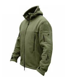 Zogaa Men военная куртка пальто флисовое тактическое пальто на открытом воздухе в воздухопроницаемом спортивном спортивном спортивном куртке Сплошная шерсть с капюшоном 28574003